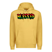 Antique Gold Juneteenth blessed Premium Hoodie - FaDigitalArtStudio