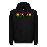 Black Juneteenth blessed Premium Hoodie - FaDigitalArtStudio