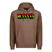 Chestnut Juneteenth blessed Premium Hoodie - FaDigitalArtStudio
