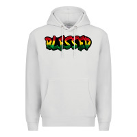 Dove Grey Juneteenth blessed Premium Hoodie - FaDigitalArtStudio