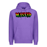 Purple Juneteenth blessed Premium Hoodie - FaDigitalArtStudio