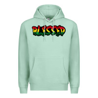 Seafoam Juneteenth blessed Premium Hoodie - FaDigitalArtStudio