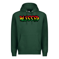 Sports Green Juneteenth blessed Premium Hoodie - FaDigitalArtStudio