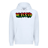 White Juneteenth blessed Premium Hoodie - FaDigitalArtStudio