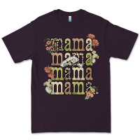 Plum mama mama mama mama western flower Premium Tee - NancyCooperArtShop
