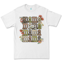 White mama mama mama mama western flower Premium Tee - NancyCooperArtShop