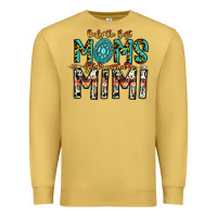 Antique Gold Only The Best Moms Get Promoted To Mimi Premium Sweatshirt - CowhideDigitalArt