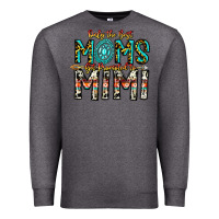 Charcoal Heather Only The Best Moms Get Promoted To Mimi Premium Sweatshirt - CowhideDigitalArt