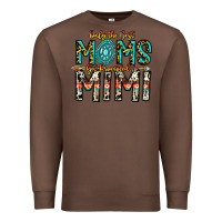 Chestnut Only The Best Moms Get Promoted To Mimi Premium Sweatshirt - CowhideDigitalArt