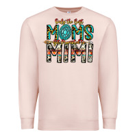 Pale Pink Only The Best Moms Get Promoted To Mimi Premium Sweatshirt - CowhideDigitalArt