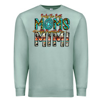 Seafoam Only The Best Moms Get Promoted To Mimi Premium Sweatshirt - CowhideDigitalArt