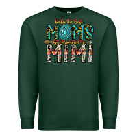 Sports Green Only The Best Moms Get Promoted To Mimi Premium Sweatshirt - CowhideDigitalArt