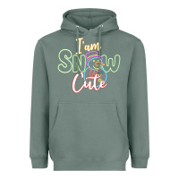 Sage l am snow cute Heavyweight Hoodie - CowhideDigitalArt