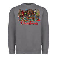 Storm howdy christmas Heavyweight Sweatshirt - CowGirlArtShop