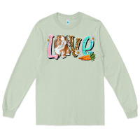 Matcha Love Easter Rabbit Long Sleeve Tee - NancyCooperArtShop