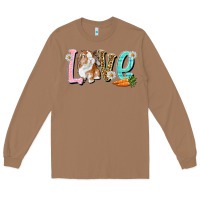 Toasted Coconut Love Easter Rabbit Long Sleeve Tee - NancyCooperArtShop