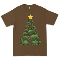 Cacao dinosaur christmas tree Premium Tee - MaliasSmallBusiness