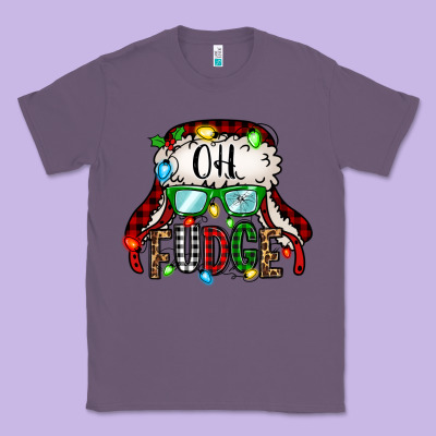 Oh Fudge Christmas Story Classic Tee Designed By Jasminsmagicworld