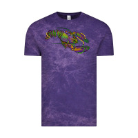 Cloud Purple mardi gras lobster Vintage Tee - RanaPortraitStore