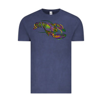 Vintage Denim mardi gras lobster Vintage Tee - RanaPortraitStore