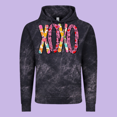 Valentine Xoxo Vintage Hoodie Designed By Bettercallsaul