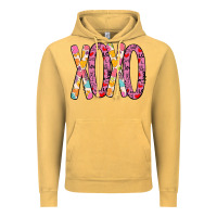 Vintage Mustard Valentine Xoxo Vintage Hoodie - Bettercallsaul