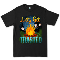 Black lets get toasted Premium Tee - NancyCooperArtShop