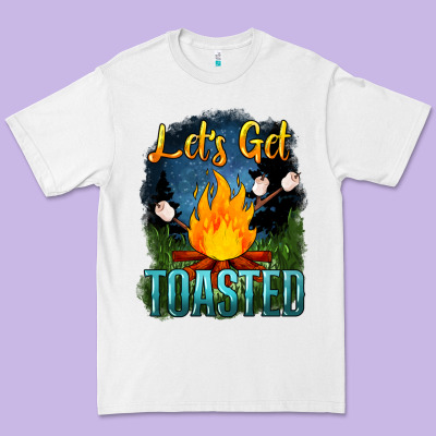 Lets Get Toasted Premium Tee Designed By Nancycooperartshop