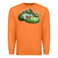 Carrot Blossfeldia Cactus Premium Sweatshirt - LillyAllenDesigns
