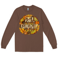 Chestnut Fall Is My Favorite Color Long Sleeve Tee - texasbilliewilder