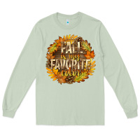 Matcha Fall Is My Favorite Color Long Sleeve Tee - texasbilliewilder