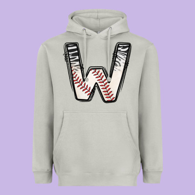 Baseball Alphabet Heavyweight Hoodie Designed By Cowhidedigitalart