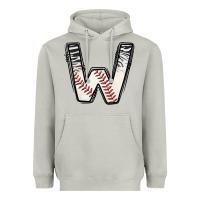 Moon Dust Baseball Alphabet Heavyweight Hoodie - CowhideDigitalArt