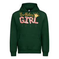 Forest Green Birthday girl balloon Urban Hoodie - Artiststas
