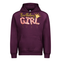 Mauve Wine Birthday girl balloon Urban Hoodie - Artiststas