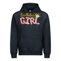 Navy Birthday girl balloon Urban Hoodie - Artiststas