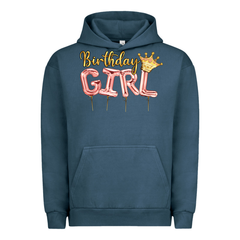 Birthday Girl Balloon Urban Hoodie by Artiststas | Teevron