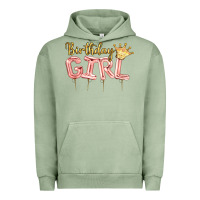 Pigment Oil Green Birthday girl balloon Urban Hoodie - Artiststas