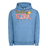 Pigment Pebble Blue Birthday girl balloon Urban Hoodie - Artiststas