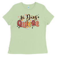 Matcha si dios quiere Ladies Tee - MaliasSmallBusiness