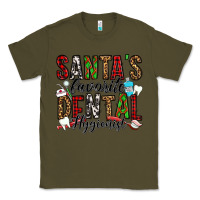 Army Green santa's favorite dental hygienist Classic Tee - Jasminsmagicworld