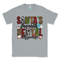 Heather Grey santa's favorite dental hygienist Classic Tee - Jasminsmagicworld