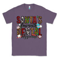 Lavender santa's favorite dental hygienist Classic Tee - Jasminsmagicworld