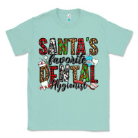 Seafoam santa's favorite dental hygienist Classic Tee - Jasminsmagicworld