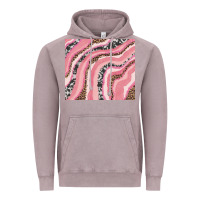 Vintage Zinc valentine's day watercolor Vintage Hoodie - RanaPortraitStore