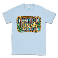 Dusty Blue Tx Texas Classic Tee - JahusDesignShop