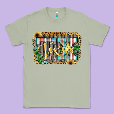 Tx Texas Classic Tee Designed By Jahusdesignshop