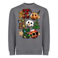 Storm ho ho ho christmas Heavyweight Sweatshirt - CowGirlArtShop