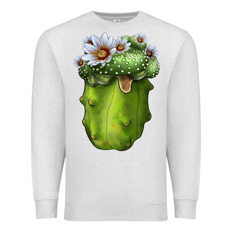 Blossfeldia Cactus Premium Sweatshirt by LillyAllenDesigns | Teevron