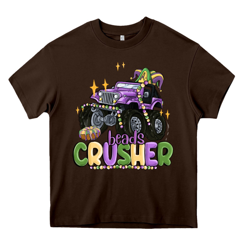 Beads Crusher Heavy Core Tee by MaliasSmallBusiness | Teevron